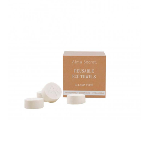 Alma Secret - Salviettine ecologiche riutilizzabili Reusable Eco-Towels 50 unità