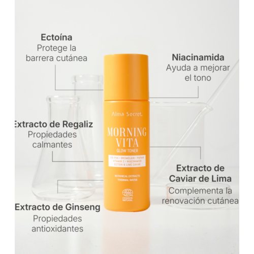 Alma Secret - Tonico esfoliante attivo Morning Vita Glow