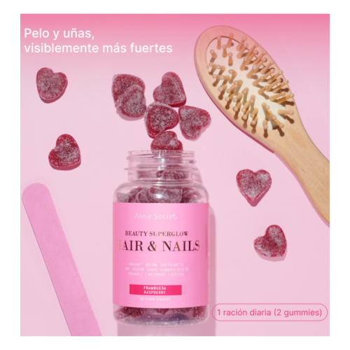 Alma Secret - Caramelle gommose vitaminiche per capelli e unghie Beauty Superglow