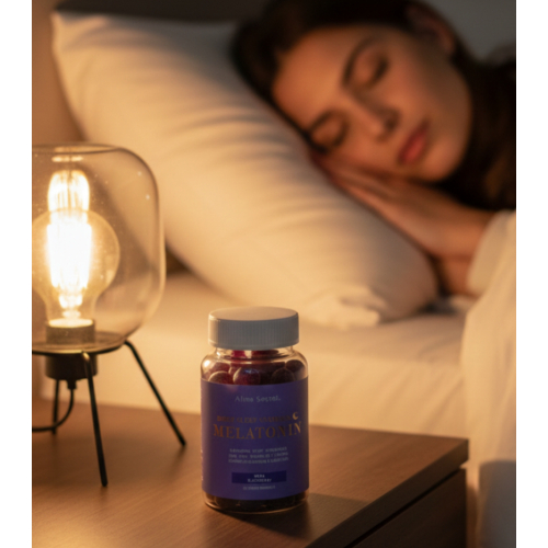 Alma Secret - Caramelle gommose vitaminiche per un sonno di qualità Deep Sleep Complex C Melatonin