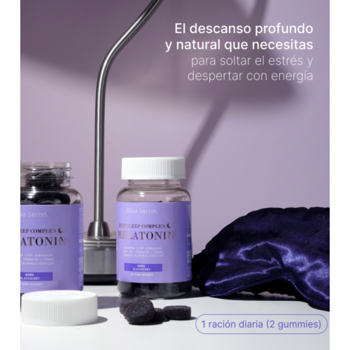 Alma Secret - Caramelle gommose vitaminiche per un sonno di qualità Deep Sleep Complex C Melatonin
