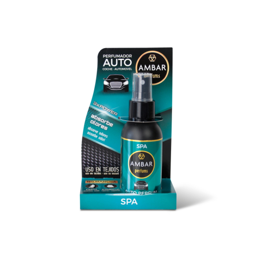 AMBAR Perfums - Deodorante spray per auto - Spa