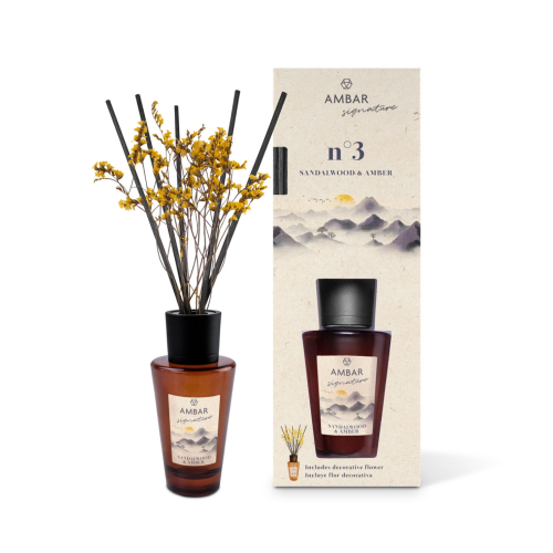 AMBAR Perfums - *Signature* - Deodorante per ambienti Mikado - nº3: Sandalwood & Amber