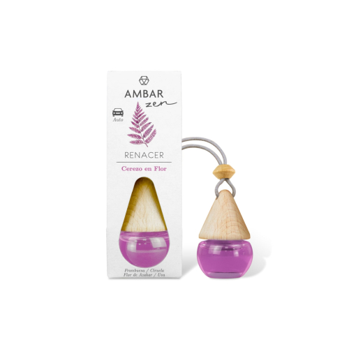 AMBAR Perfums - *Zen* - Deodorante per auto - Rinascita: Fiore di Ciliegio