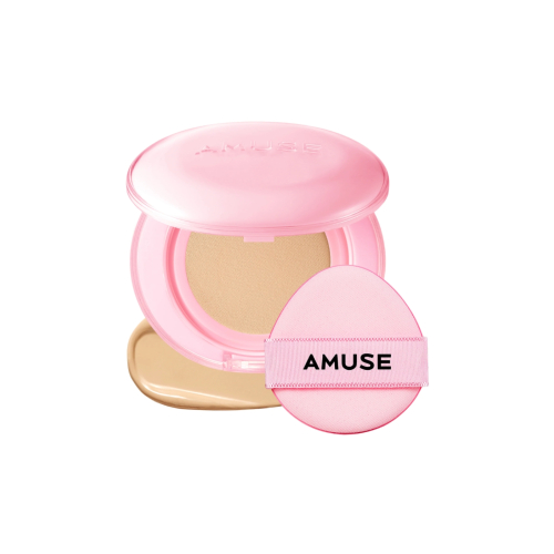 Amuse - Fondotinta Cushion Dew Power Vegan SPF50 PA++++ - 02: Healthy