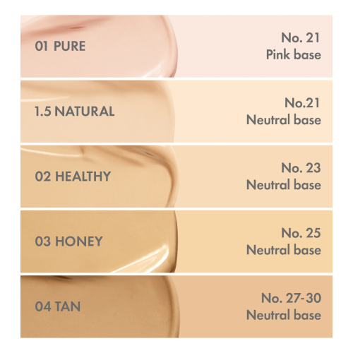 Amuse - Fondotinta Cushion Dew Power Vegan SPF50 PA++++ - 02: Healthy