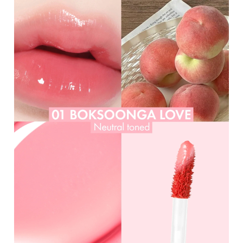 Amuse - Tinta per labbra Bebe Tint - 01: Boksoonga Love