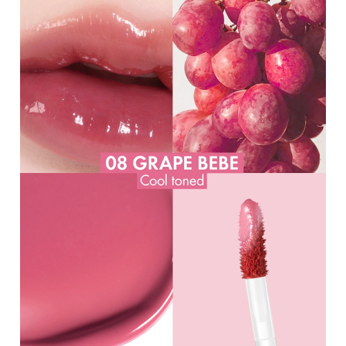 Amuse - Tinta Labbra Bebe Tint - 08: Grape Bebe