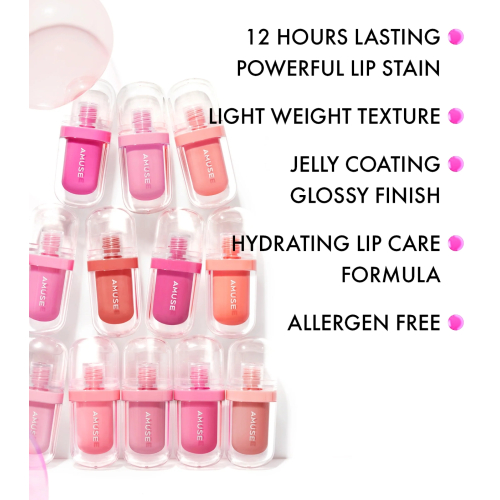Amuse - Tinta labbra Jel-fit Tint - 07: Caramel