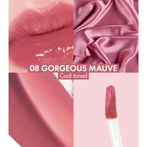 Amuse - Tinta labbra Jel-fit Tint - 08: Gorgeous Mauve