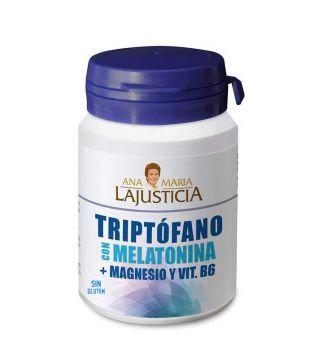 Ana María Lajusticia - Triptofano con melatonina, magnesio e vitamina B6 - 60 compresse