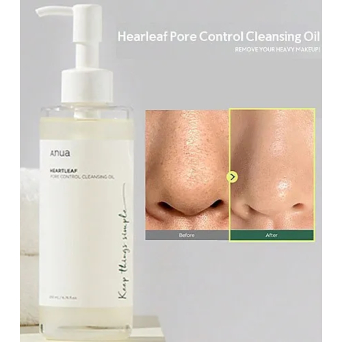 Anua - Olio detergente Heartleaf Pore Control