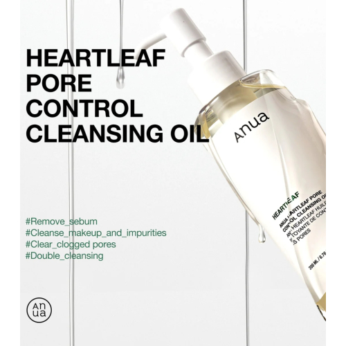 Anua - Olio detergente Heartleaf Pore Control