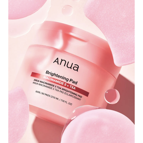 Anua - Formato dei dischetti Niacinamide 5 TXA Brightening.