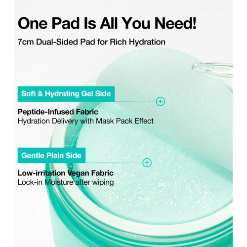 Anua - Formato di dischetti PDRN 100 Hyaluronic Acid Glow