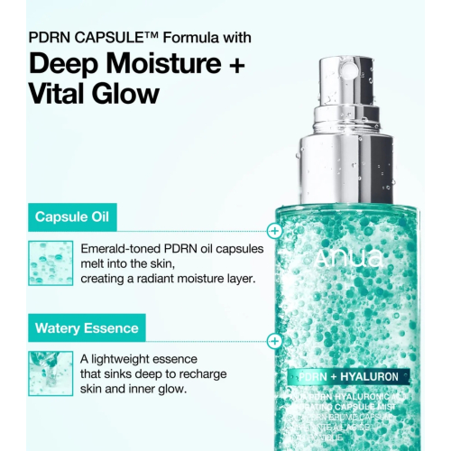 Anua - Bruma facciale PDRN Hyaluronic Acid Hydrating Capsule