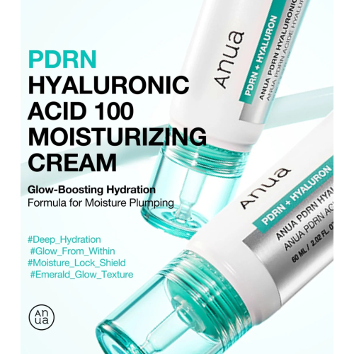 Anua - Crema idratante PDRN Hyaluronic Acid 100