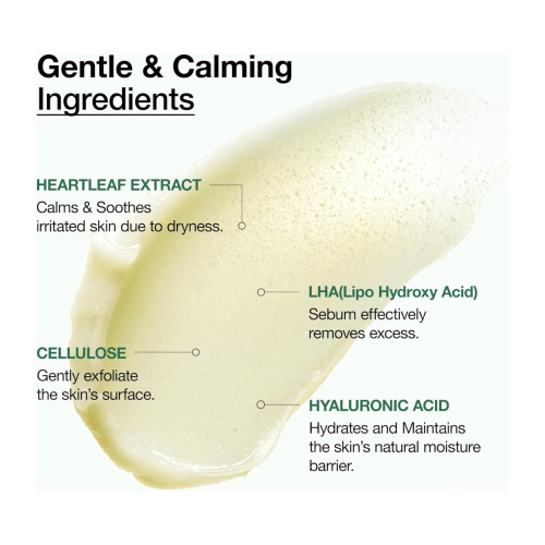 Anua - Gel esfoliante Heartleaf + LHA