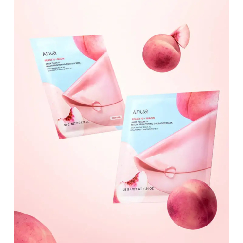 Anua - Maschera Illuminante al Collagene Peach 70