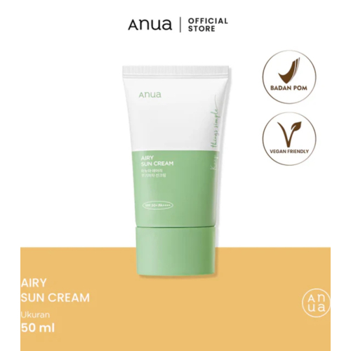 Anua - Protezione solare SPF50+ PA++++ Airy