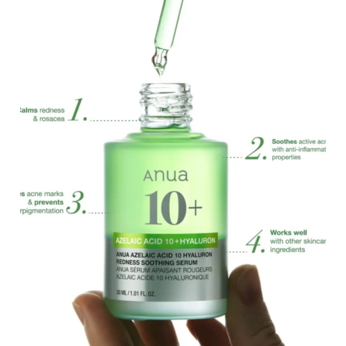 Anua - Siero anti-acne con acido azelaico 10+ e acido ialuronico