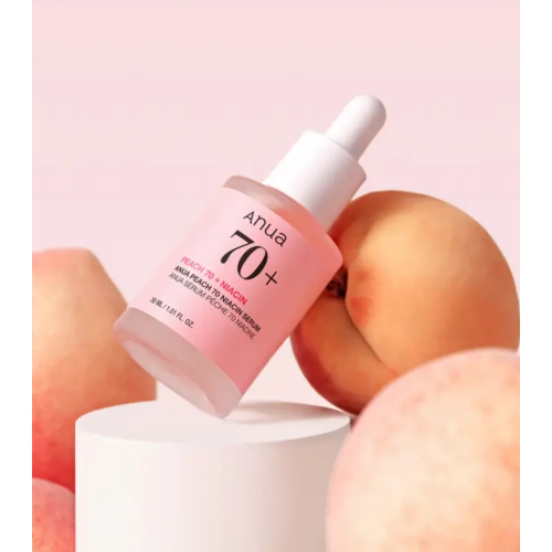 Anua - Siero arricchito con estratto di pesca al 70% e niacinamide
