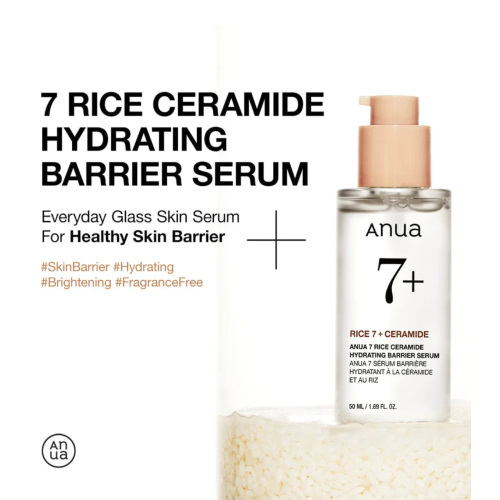 Anua - Siero idratante Rice 7+ Hydrating Barrier