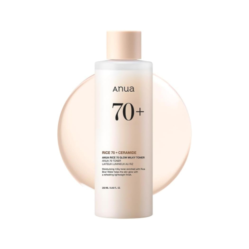 Anua - Tonico leggero Rice 70 + Ceramide Glow Milky