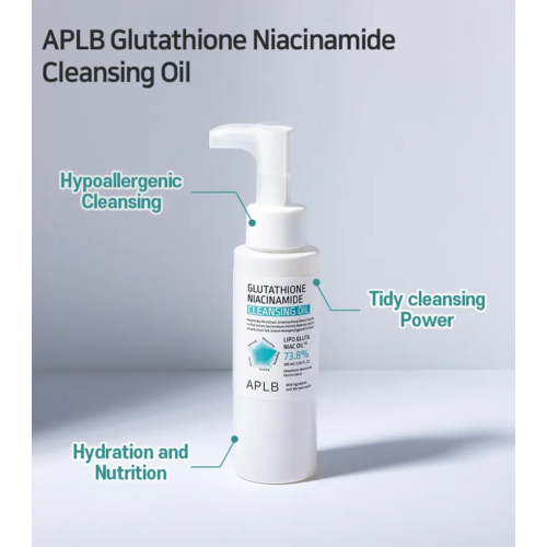 APLB - Olio detergente illuminante per il viso Glutathione Niacinamide