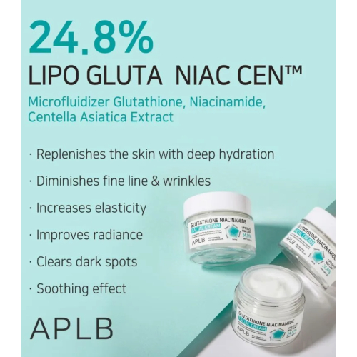 APLB - Crema viso illuminante Glutathione Niacinamide