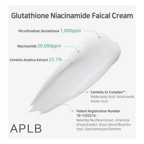 APLB - Crema viso illuminante Glutathione Niacinamide