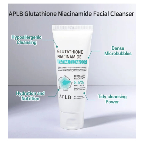 APLB - Detergente viso illuminante Glutathione Niacinamide