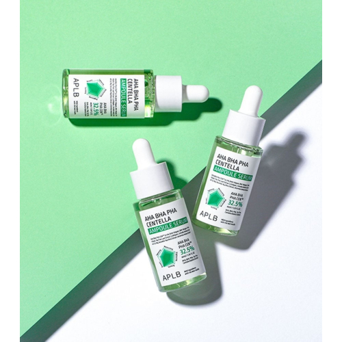 APLB - Siero viso esfoliante AHA BHA PHA Centella Ampoule