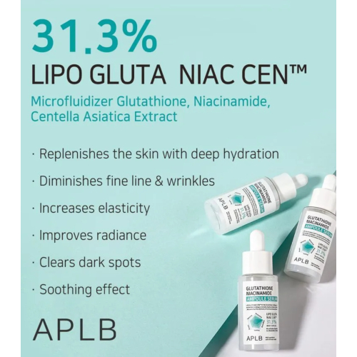 APLB - Siero viso illuminante Glutathione Niacinamide