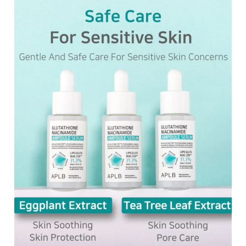 APLB - Siero viso illuminante Glutathione Niacinamide