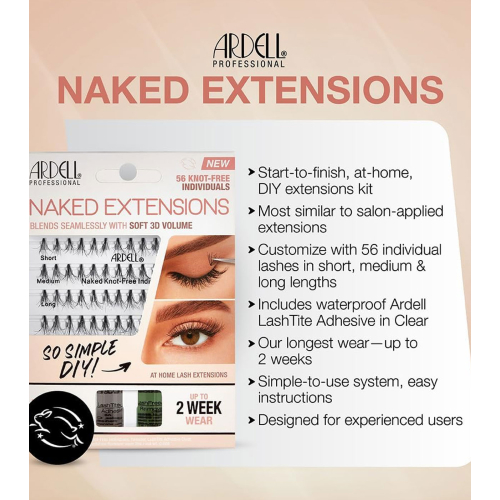 Ardell - Kit Extension Ciglia Naked Extensions