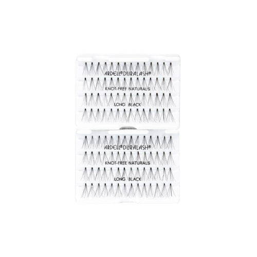 Ardell - Pacchetto di ciglia finte individuali Duralash - Knot-free Naturals: Long Black