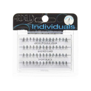 Ardell - Ciglia finte individuali Duralash - Knotted Flares: Short Black