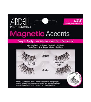 Ardell - Ciglia finte Magnetic Accents - 002: Black