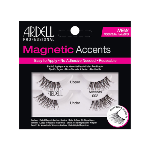 Ardell - Ciglia finte Magnetic Accents - 002: Black