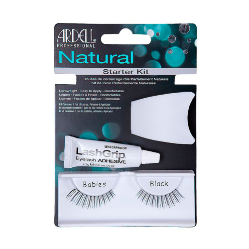 Ardell - Pestañas postizas Starter Kit - AR61166: Babies Black