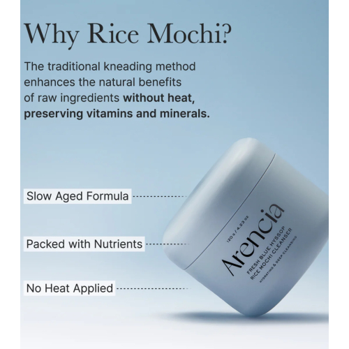 Arencia - Detergente viso Fresh Blue Hyssop Rice Mochi