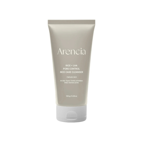 Arencia - Detergente viso Rice + LHA Pore Control Rice Cake