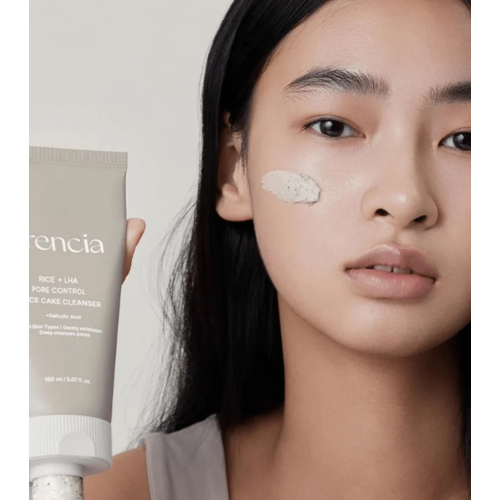 Arencia - Detergente viso Rice + LHA Pore Control Rice Cake