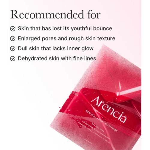 Arencia - Maschera facciale Red Collagen Jello