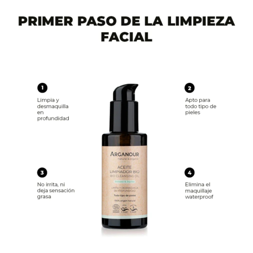 Arganour - Olio bio struccante