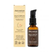 Arganour - Crema antiacne riducente per le macchie  Equilibrium - Pelle grassa a tendenza acneica