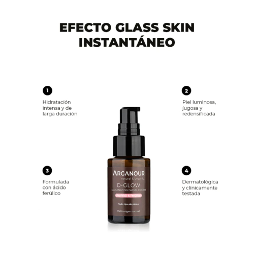 Arganour - Crema Viso Illuminante D-Glow