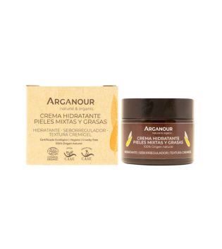 Arganour - Crema idratante per pelli miste e grasse