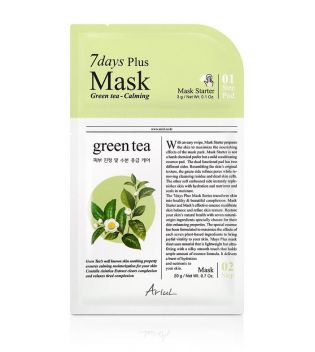 Ariul - Maschera per il viso 7 Days Plus - Tè verde